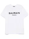 Balmain Logo-print T-shirt In White