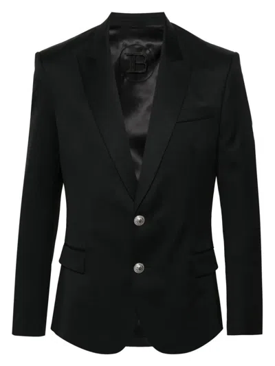 BALMAIN MEN'S WOOL 2 BTN JACKET