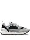 Balmain Meshed "silver" Sneakers In Grau