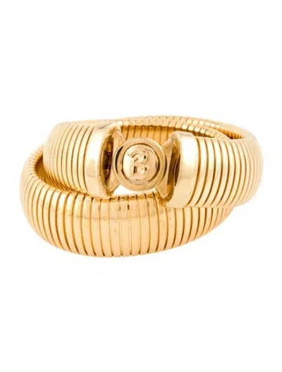Pre-owned Balmain Metal Waist Belt In Gold