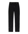 Balmain Acid-wash Jeans In Black