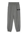 Balmain Mid-rise Tapered Trousers In Gray