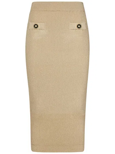 BALMAIN BALMAIN MIDI SKIRT
