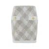 Balmain Midi Women's Skirt In White
