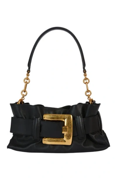 Balmain Mini Anthem Bag In Black