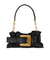 Balmain Mini Anthem Clutch Bag In Black