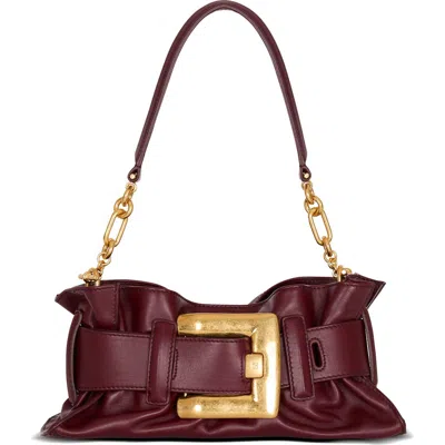 Balmain Mini Anthem Leather Shoulder Bag