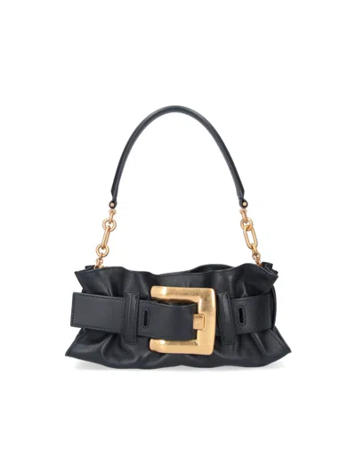 Balmain Mini Bag "anthem" In Black