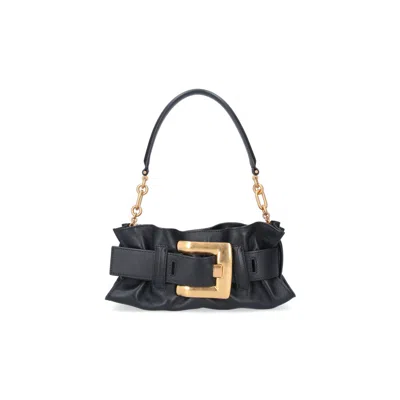 Balmain Mini Bag Anthem In Black