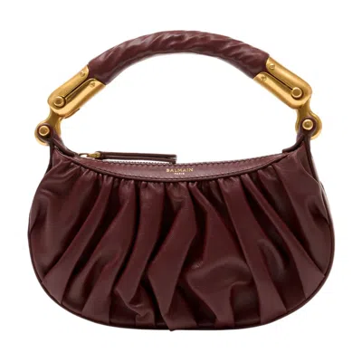Balmain Mini Bag In Brown