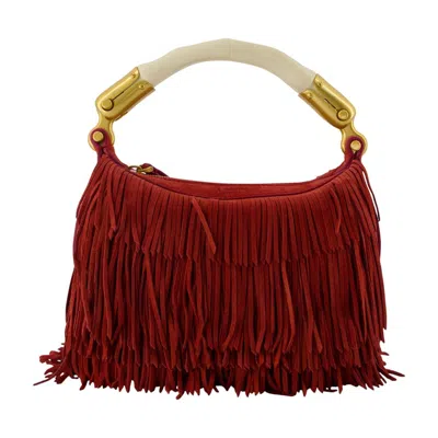 Balmain Mini Bag In Red