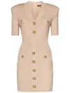 Balmain Knitted Mini Dress