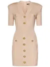 Balmain Knitted Mini Dress