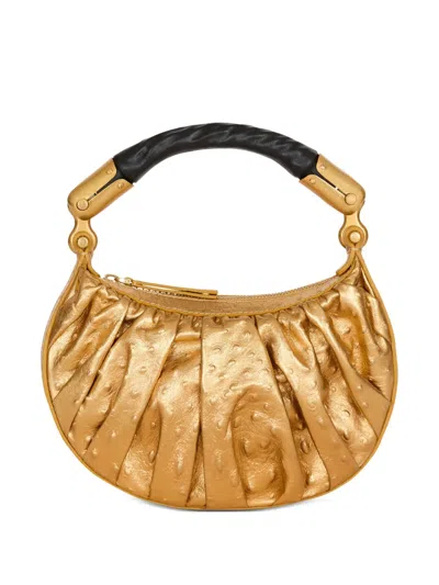 BALMAIN MINI EBENE TOTE BAG