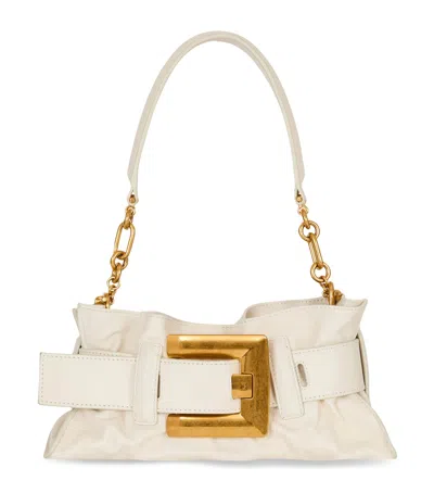Balmain Mini Leather Anthem Shoulder Bag