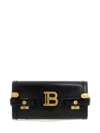 Balmain Mini Pouch Handbag In Black