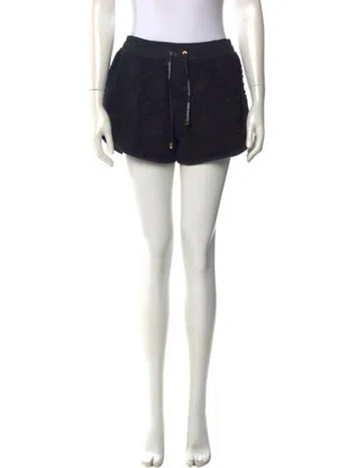 Pre-owned Balmain Mini Shorts In Black