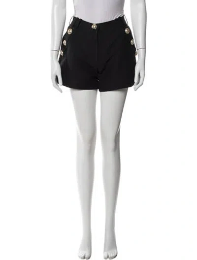 Pre-owned Balmain Mini Shorts In Black