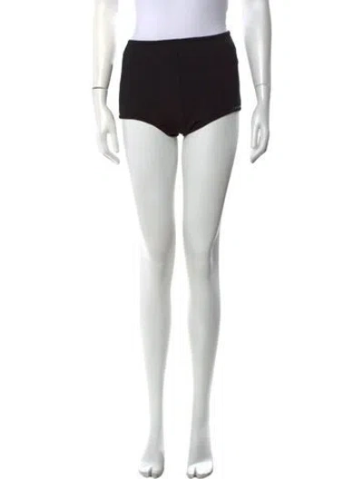 Pre-owned Balmain Mini Shorts In Black