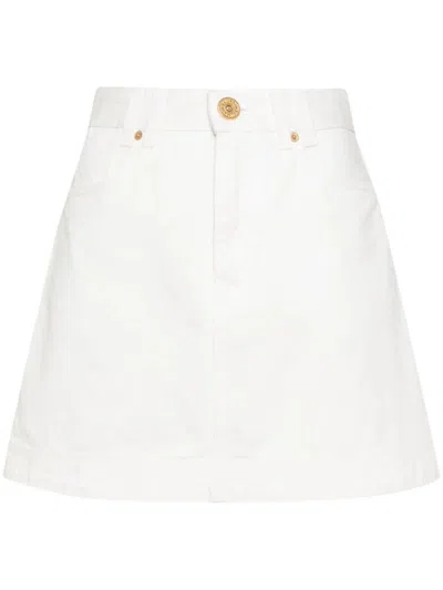 Balmain Minigonna Clothing In White