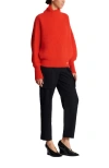 Balmain Mohair Knit Jumper With Collar Detail In Gold