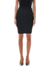 Balmain Skirt  Woman Color Black In Black