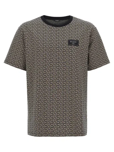 BALMAIN BALMAIN 'MONOGRAM COUTURE' T-SHIRT