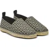 Balmain Men Espadrilles With Monogram Jacquard In Multi