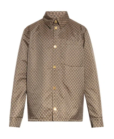 BALMAIN BALMAIN MONOGRAMMED BUTTONED JACKET