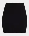 Balmain Monogram Knit Mini Pencil Skirt