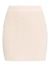 Balmain Monogram Knit Mini Skirt