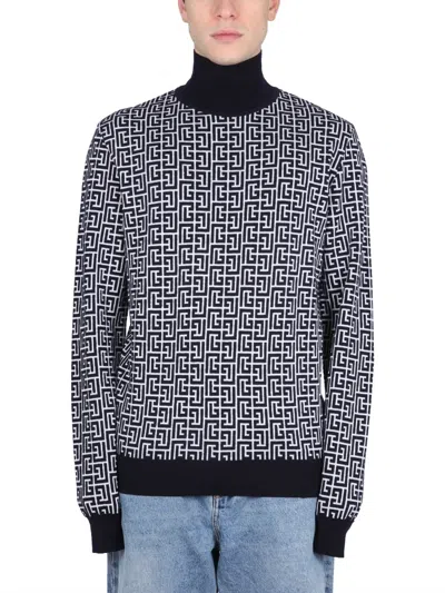 Balmain Monogram Logo Shirt