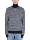 BALMAIN BALMAIN MONOGRAM LOGO SHIRT