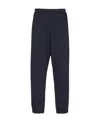 Balmain Monogram-pattern Elasticated-waistband Track Pants In Black