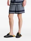 Balmain Monogram-pattern Shorts