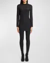 Balmain Glittered Knit Short Dress In Black