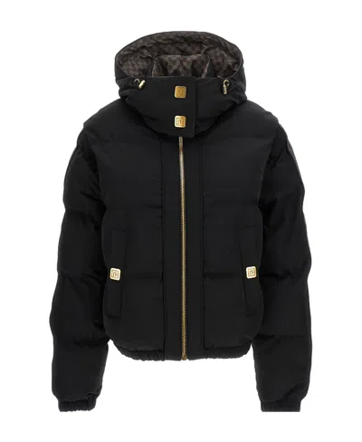 BALMAIN BALMAIN MINI MONOGRAM DOWN JACKET