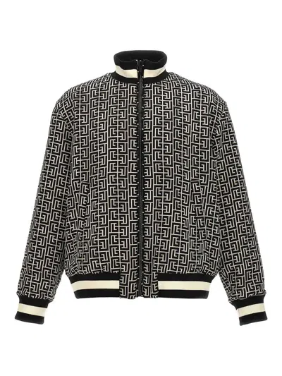 BALMAIN CHAQUETA BOMBER - AZUL