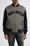 Balmain Monogram Varsity Jacket