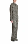 Balmain Monogrammed Flowing Trousers