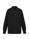 Balmain Monogram Maze Pattern Shirt In Multi
