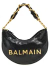 Balmain Shoulder Bag  Woman Color Black In Black