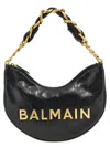 Balmain Shoulder Bag  Woman Color Black In Black