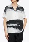 Balmain Moon Print Buttoned Shirt
