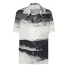 Balmain Moon Print Pyjama Shirt In Multi