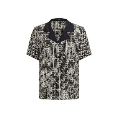 BALMAIN MULTICOLOR VISCOSE TOP SLEEPWEAR