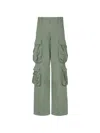Balmain Multi-pocket Cargo Pants In Green