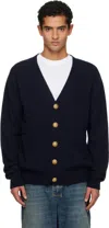 Balmain Eco-cashmere Cardigan In Black