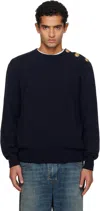 Balmain Sweater In Blue
