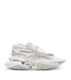 Balmain 'unicorn' White Sneakers With With Embossed Logo On The Side In White